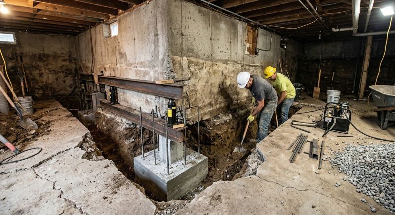 Basement Stabilization in Columbus, OH